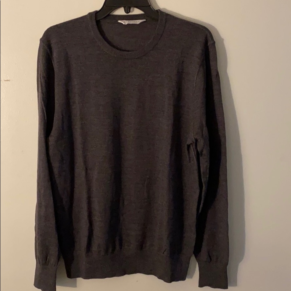 Everlane Grey Merino Wool Sweater Sz Large